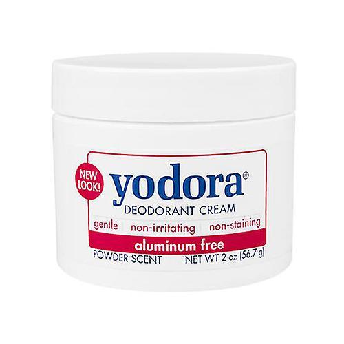 Yodora  Deodorant Cream, Jar 2 oz (Pack of 1)