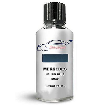 Auto Car Specialist Touch Up Paint For Mercedes G Class Nautik Blue 5929 Stone Chip Brush