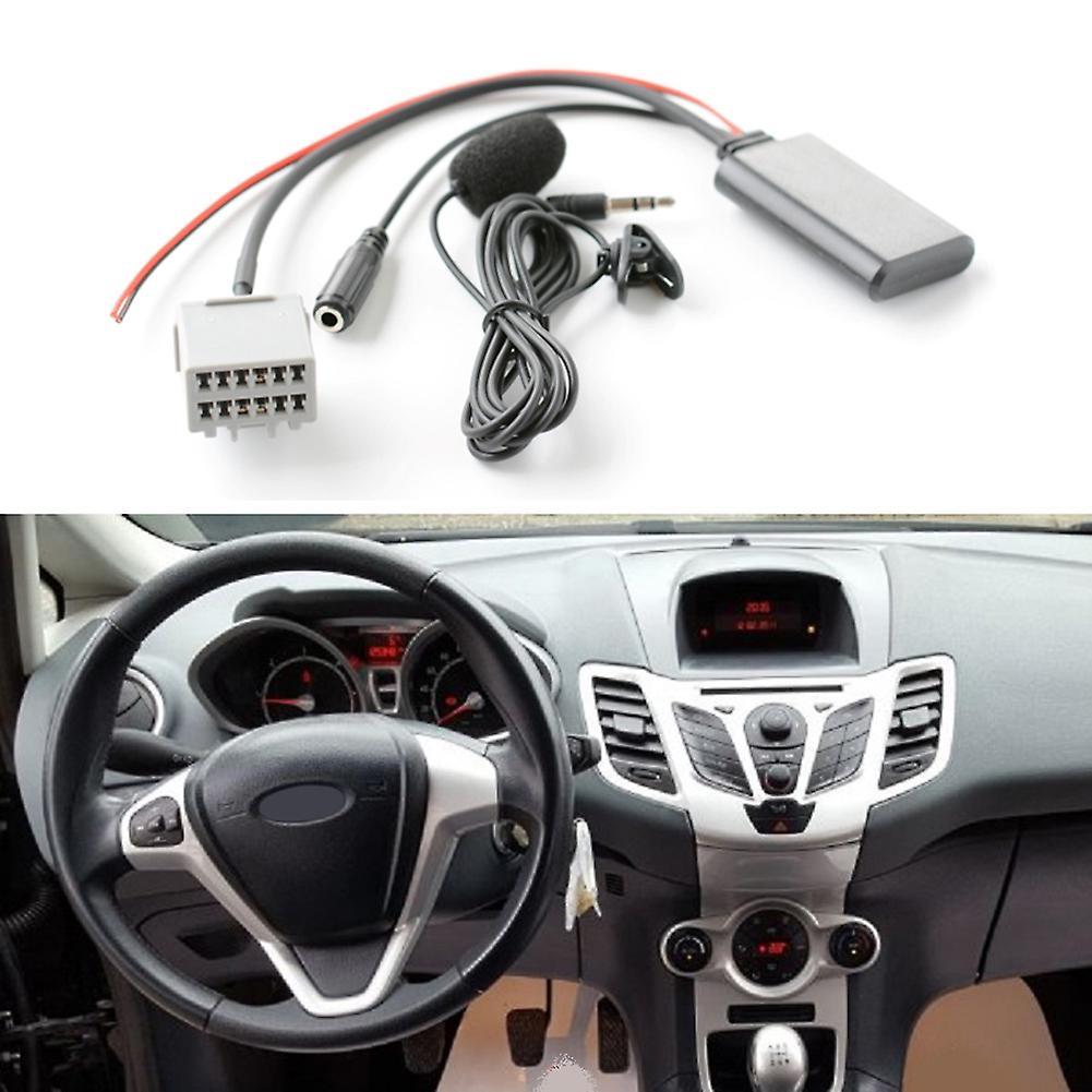 Bluetooth Transmitters 1 X Set Bluetooth Cable For Ford Fiesta 2008-2010 Car Bluetooth 5.0aux  Adapter Cable With Microphone