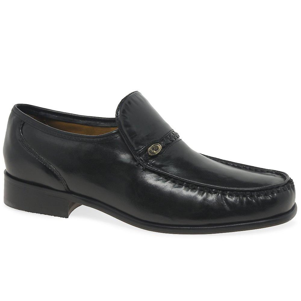 Rombah Wallace Lowndes Mens Loafers Black Uk 9