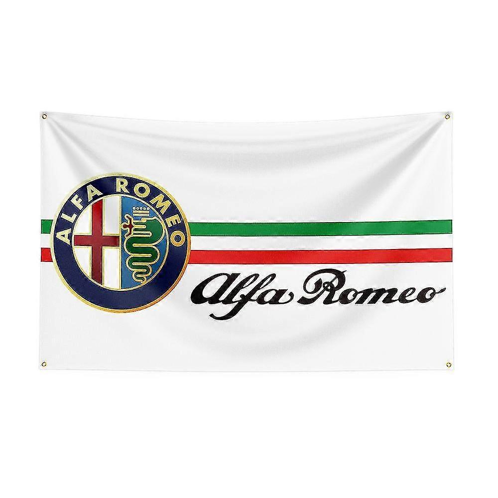 Bluezoo Huamade 3x5ft Alfa Romeos Racing Car Flag For Decor-sy B 90 x 150cm