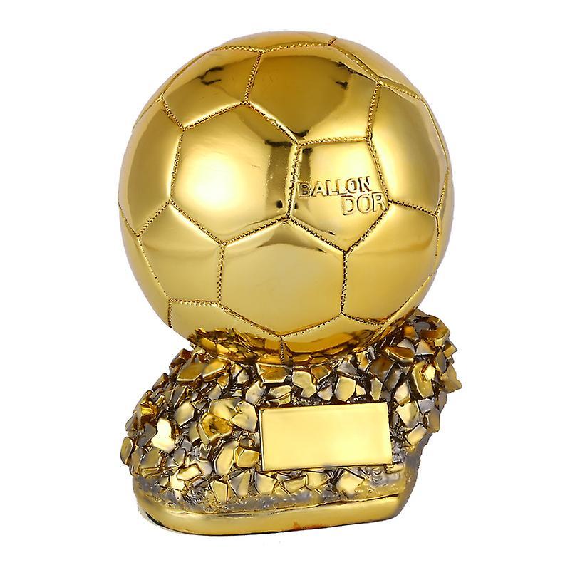 Yixin Tech Fifa Ballon Dor Trophy Replica Souvenir Decoration Gold 24CM