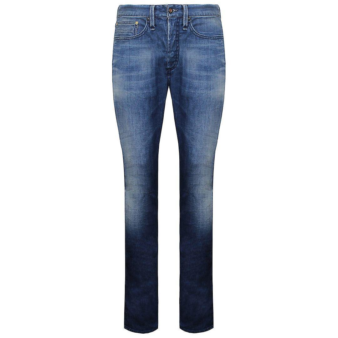 Denham Bolt Skinny Fit Mens Blue Jeans DENHAM BOLTGRJB 34/34