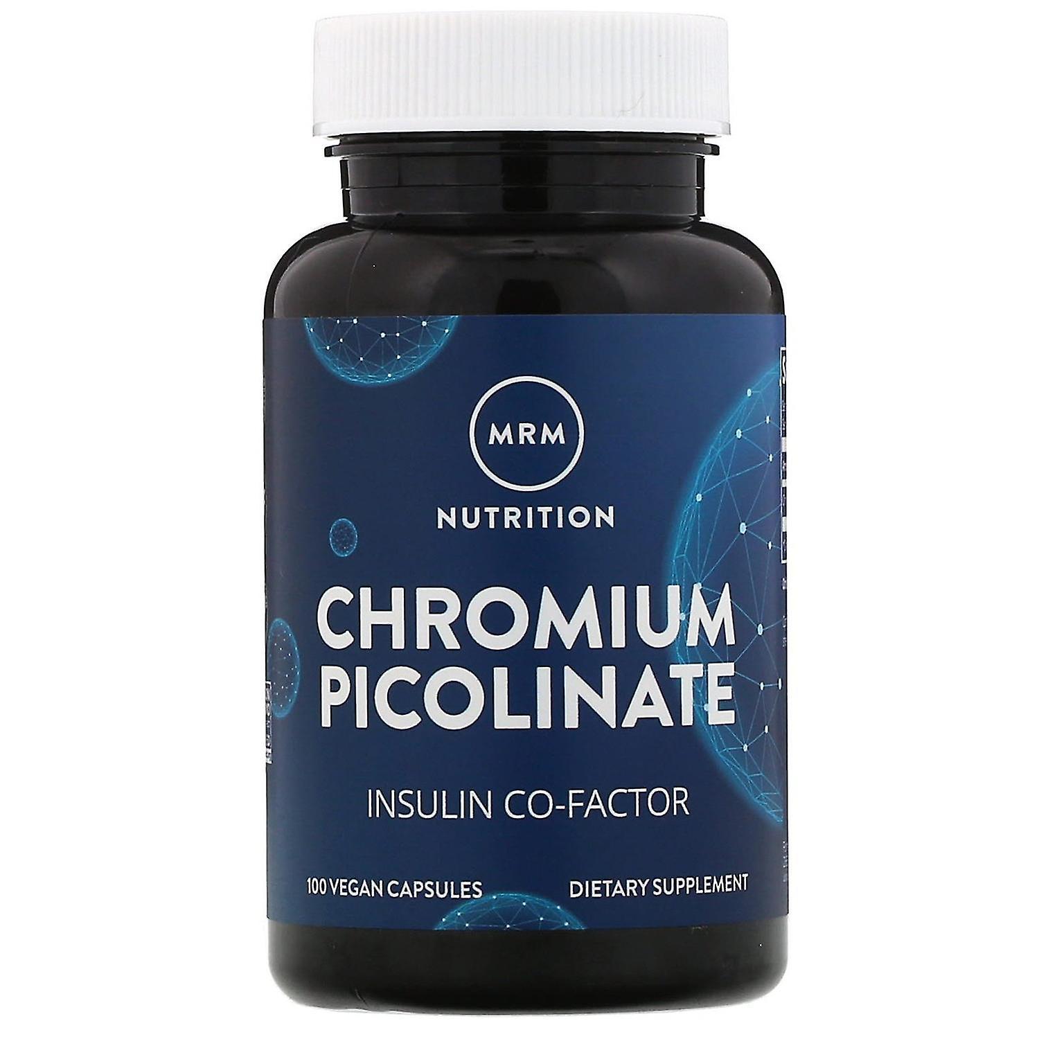 MRM, Nutrition, Chromium Picolinate, 200 mcg, 100 Vegan Capsules