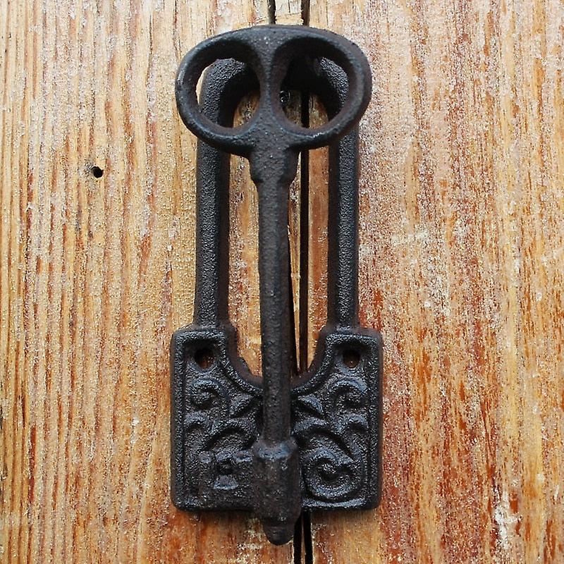 Slowmoose American Style Iron Knocker Crafts Vintage Owl Door Knocking- Antique Handle F