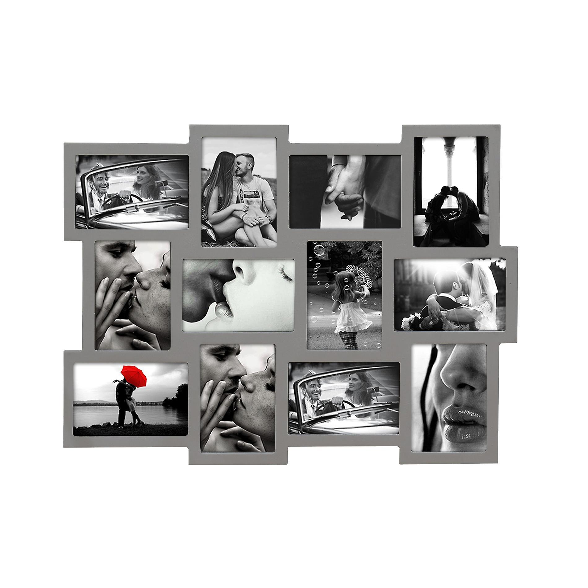 Mobili Rebecca Rebecca Mobili Multiphoto Frame Photo Frame Collage 12 Photos 10x15 Mdf 47x60x1.2