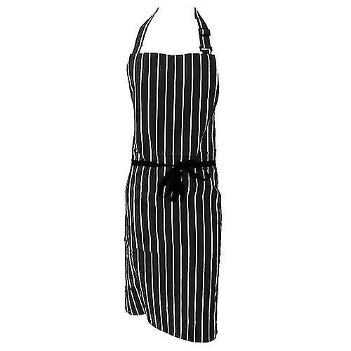 Cotton Striped Workwear Butchers Apron