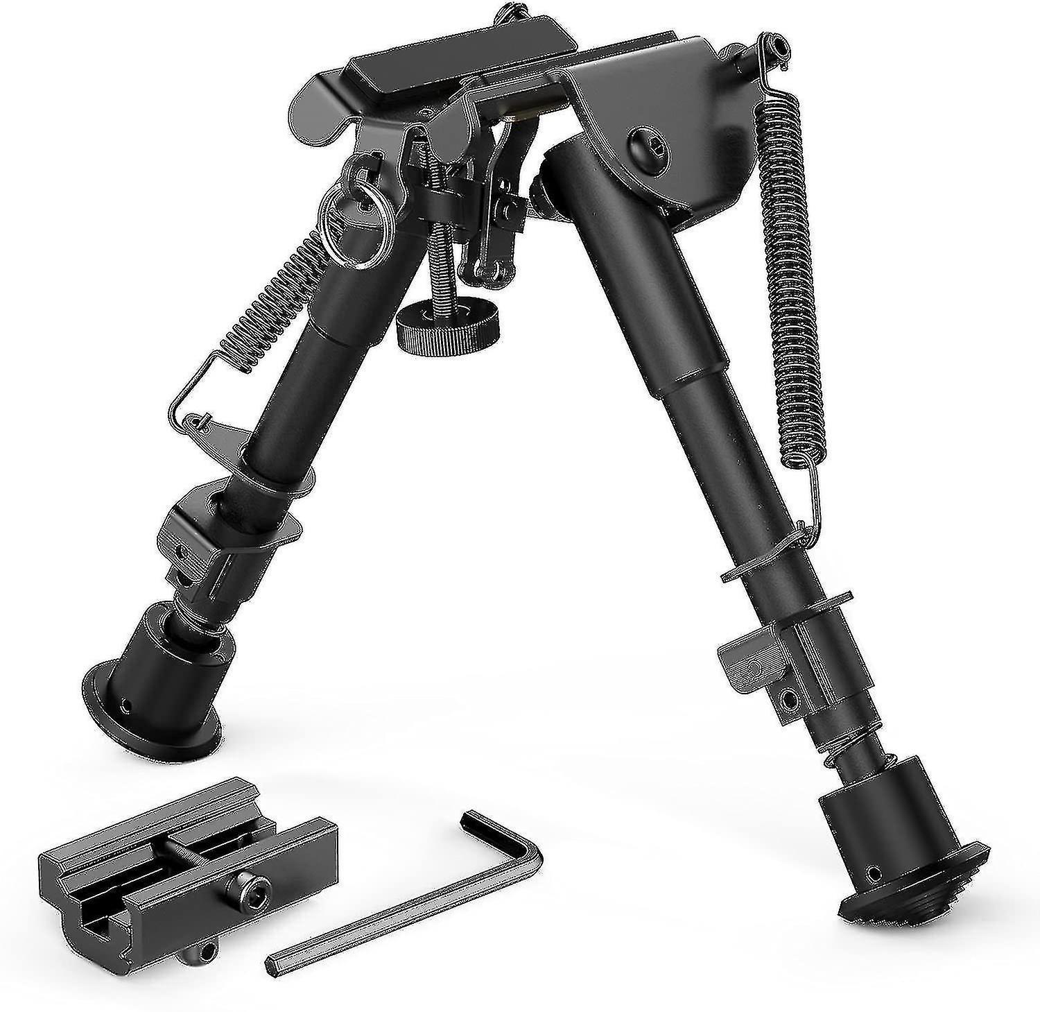 Set Sail Aleko 2 In 1 Bipod 6 Inch To 9 Inch Adjustable Height Rail Mount Adapter Included-