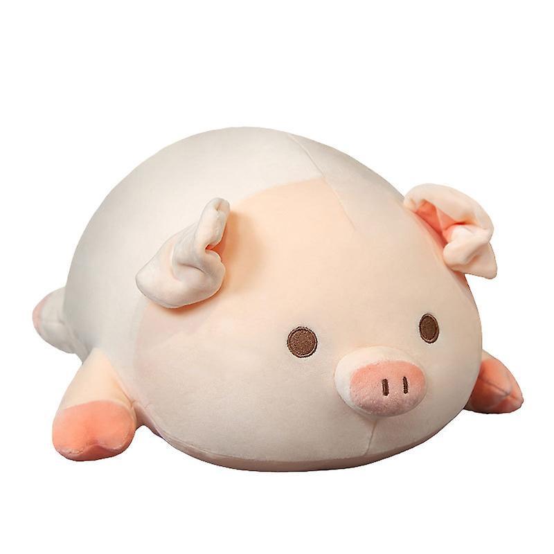 Darmowade Chubby Pink Piggy Plush Toy, Soft Cuddle Pillow, Cute Piggy Stuffed Animal Doll, Cuddle Piggy Plush Toy, Birthday, Valentine's Day, Chris...