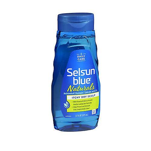 Selsun Blue  Naturals Antidandruff Shampoo Itchy Dry Scalp, 11 Oz (Pack of 1)