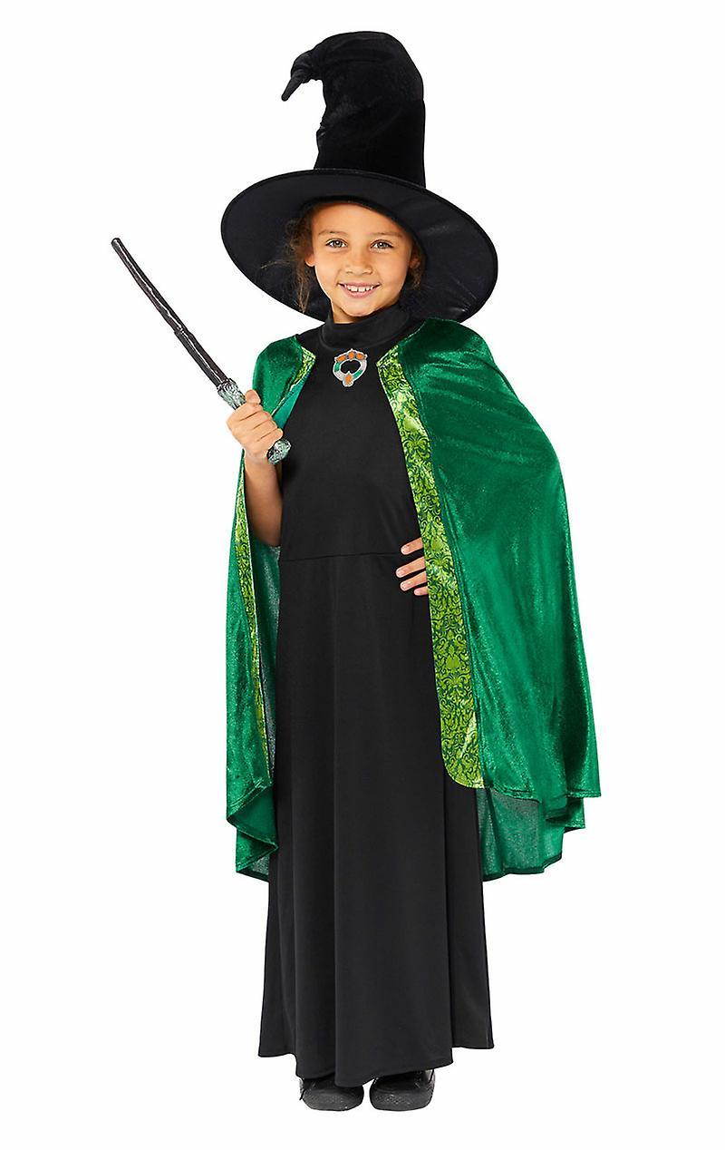 Amscan Unisex Child Professor McGonagall Costume Harry Potter Fancy Dress Black 8-10 Years