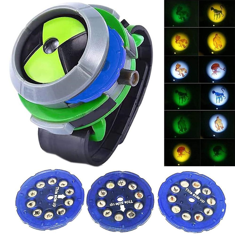 Vicbuy Kids Boys Ben 10 Watch Toys Ben 10 Omnitrix Ben Ten Toys Alien Force Ultimatrix Projector Watch Cool Stuff Fun Action Figure Toys Gifts