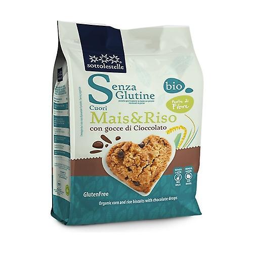 Sottolestelle Corn and rice cookie with organic gluten-free chocolate chips 250 g