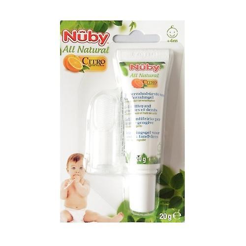 Nuby Baby Toothpaste + Thimble 20 g