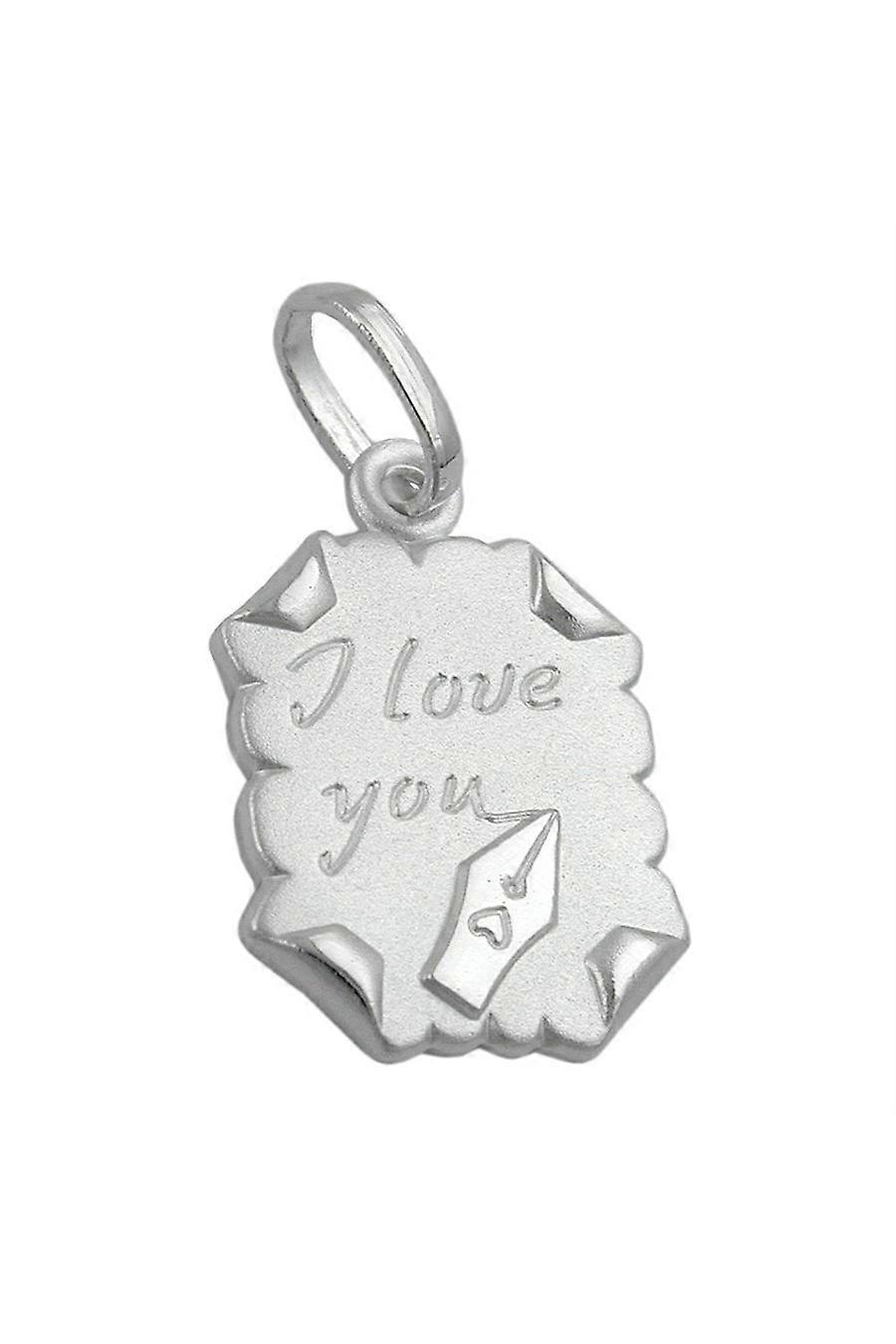 Gallay Pendant Letter -i Love You- Silver 925 - Gl92148