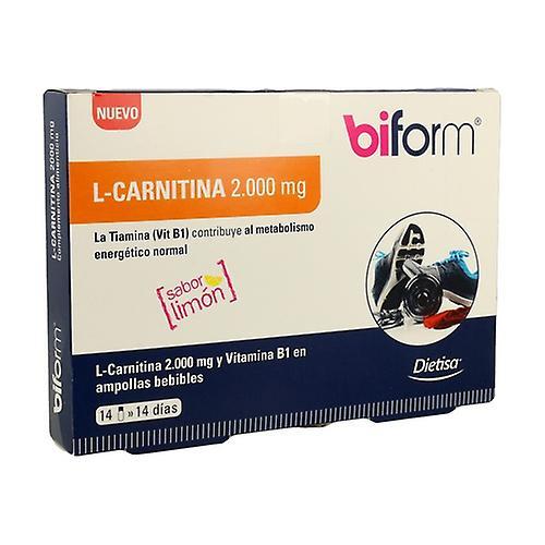 Biform L-Carnitine 14 vials of 2000mg