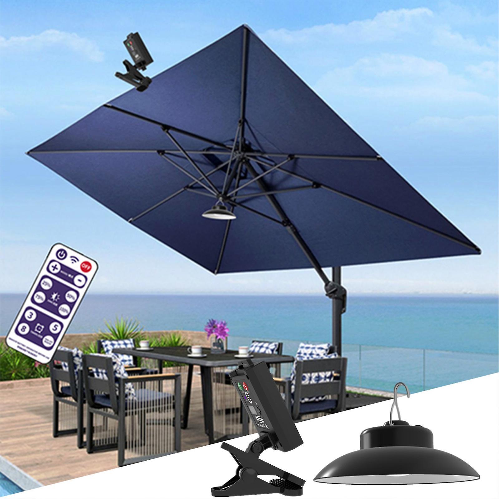 Kakanwo Solar Lights Solar Umbrella Lights Outdoor,Timed Remote Control, Solar Powered Patio Umbrella Lights Led Umbrella Patio Lights for Beach Te...