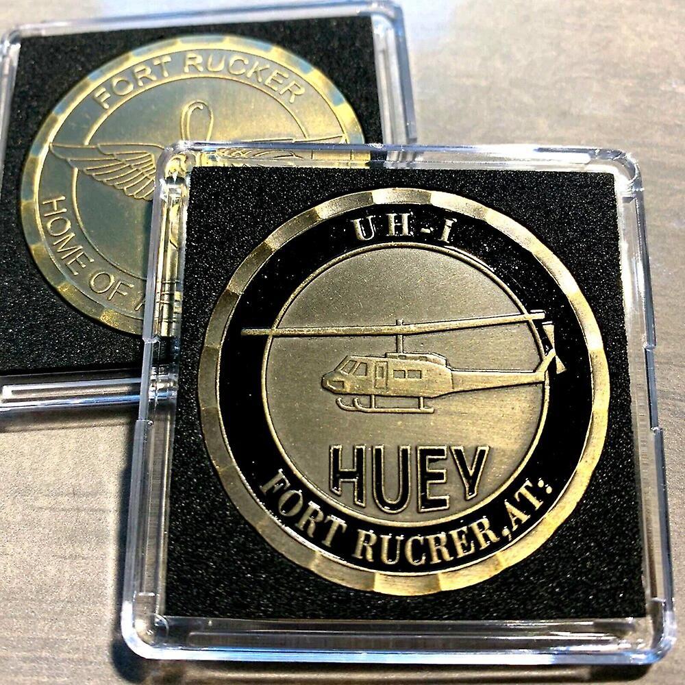 Ninesun Huey Helicopter Uh-1 Rucker Army Challenge Coin St 2020 New Arrival