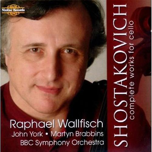 Nimbus Records Raphael Wallfisch - Complete Works for Cello  [COMPACT DISCS] USA import