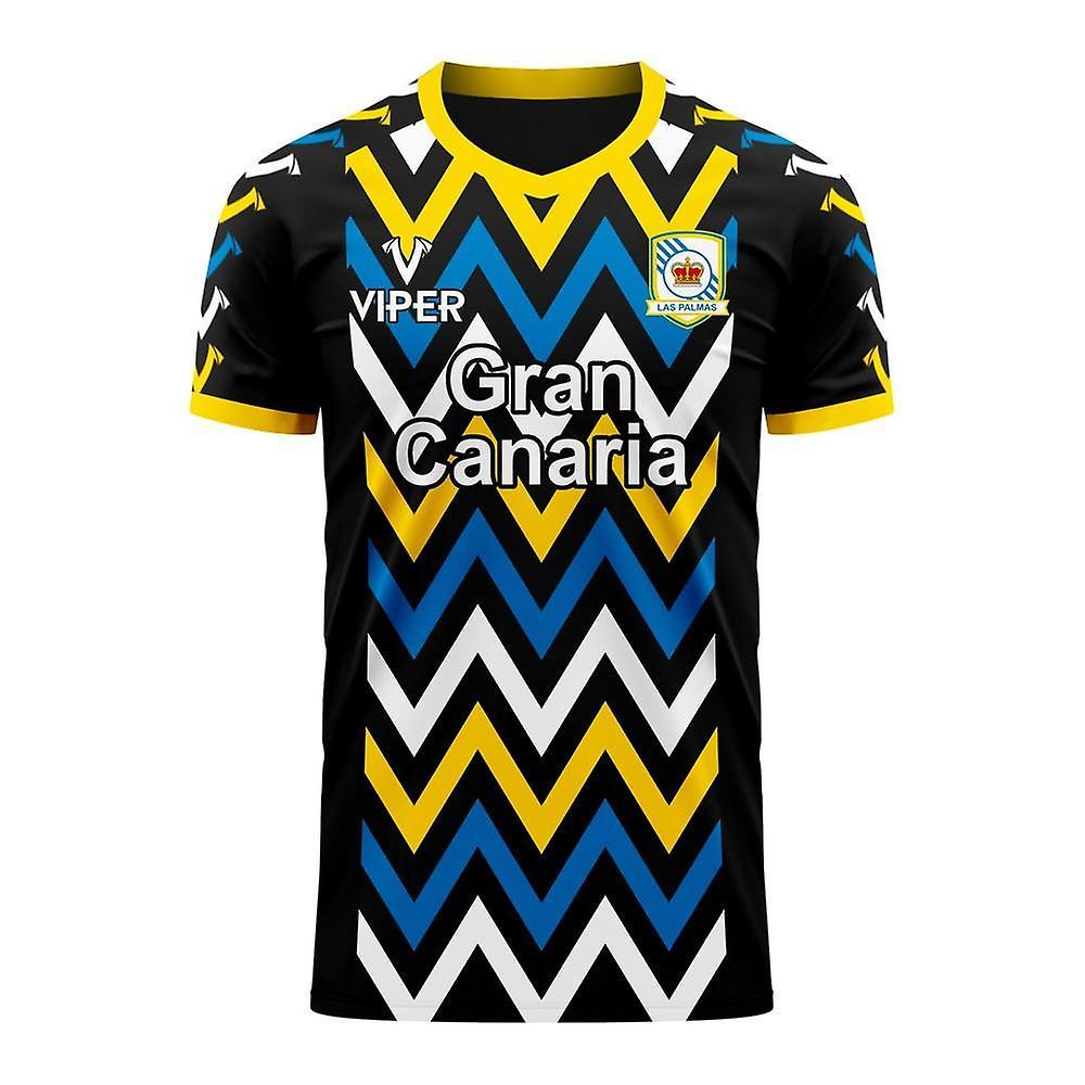 Viper Sportswear Las Palmas 2024-2025 Away Concept Football Kit (Viper) - Kids Black LB 30-32 inch Chest (75/81cm)