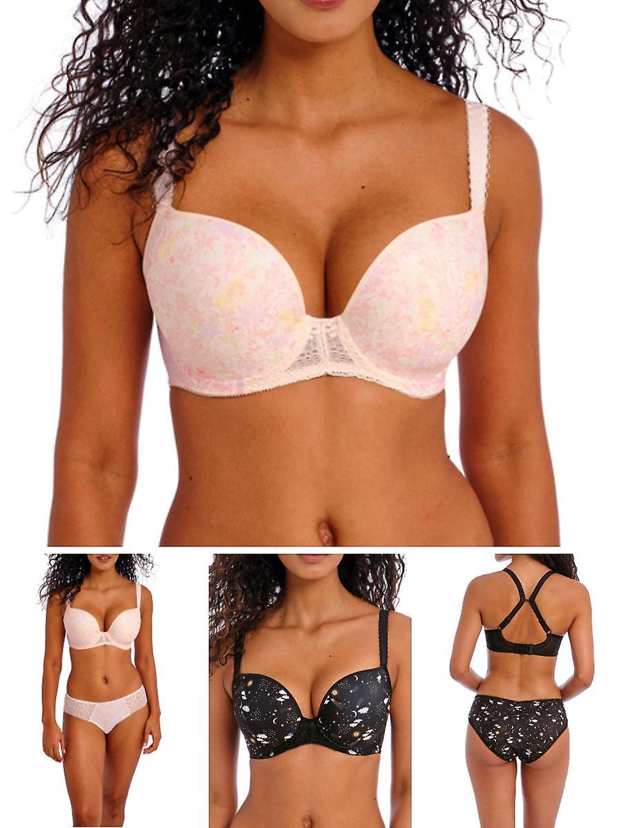 Freya Daydreaming Plunge T-Shirt Bra Black 34DD