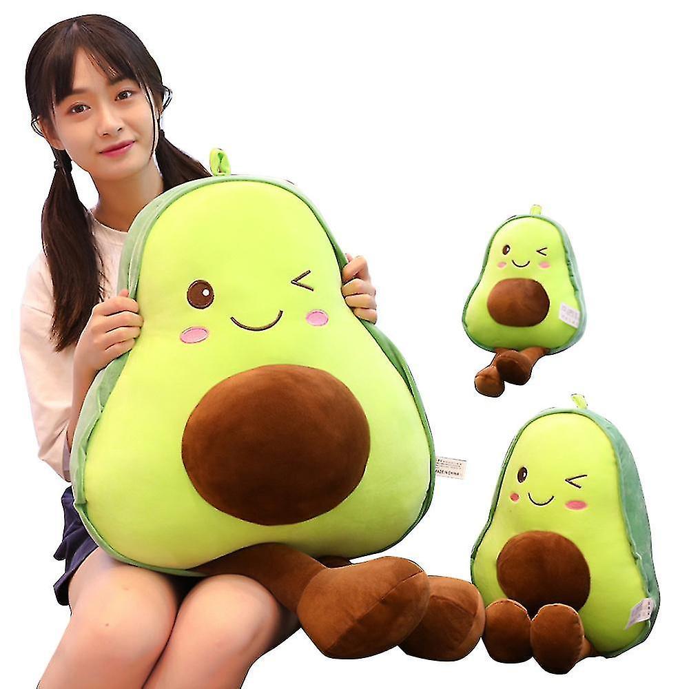 Heytea Avocado Pillow Plush Cute Toys Creative Fruit Doll Kids Girls Birthday Xmas Gift