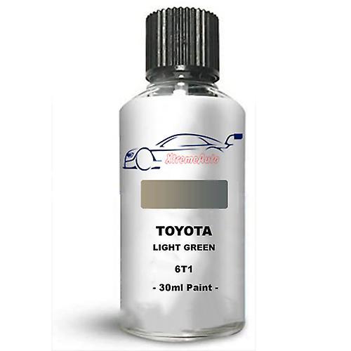 Auto Car Specialist Touch up paint for toyota harrier light green 6t1 stone chip brush scrape