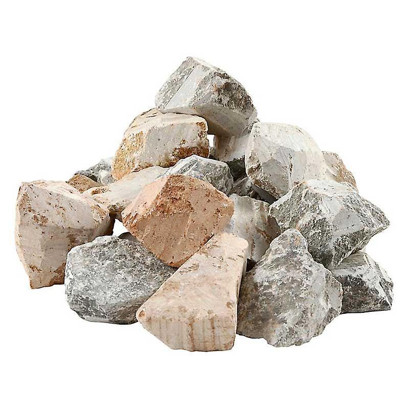 Creotime Soapstone steatite - 10 kg Gray 27 x 22 x 15 cm