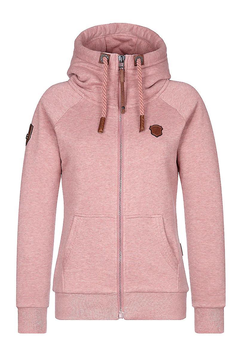 Naketano Women's Zip Hoodie Brazzo pink melange