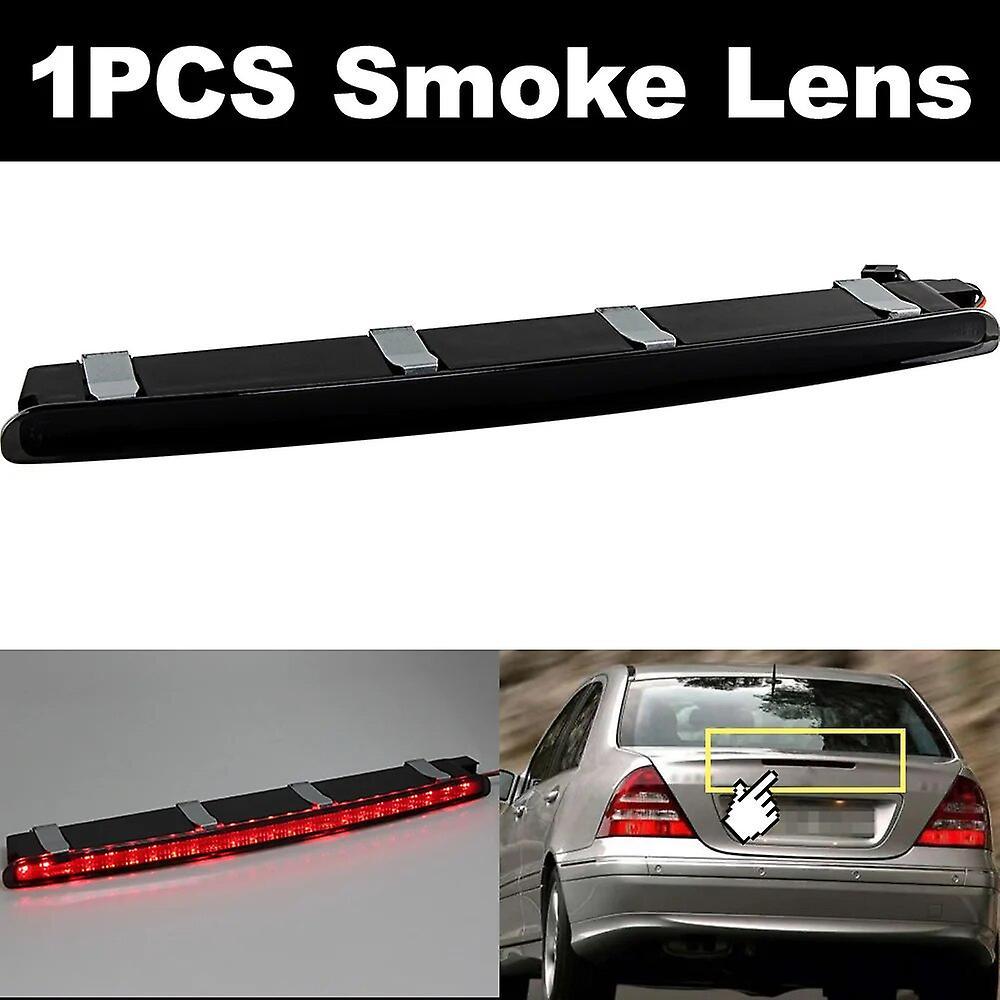 Bicaco Car Rear Stop Tail Lamp Third Brake Light 2038201456 Fit For Mercedes Benz W203 2000-2007 Rear Trunk Replacement Red Led Light 1pcs Smoke Lens