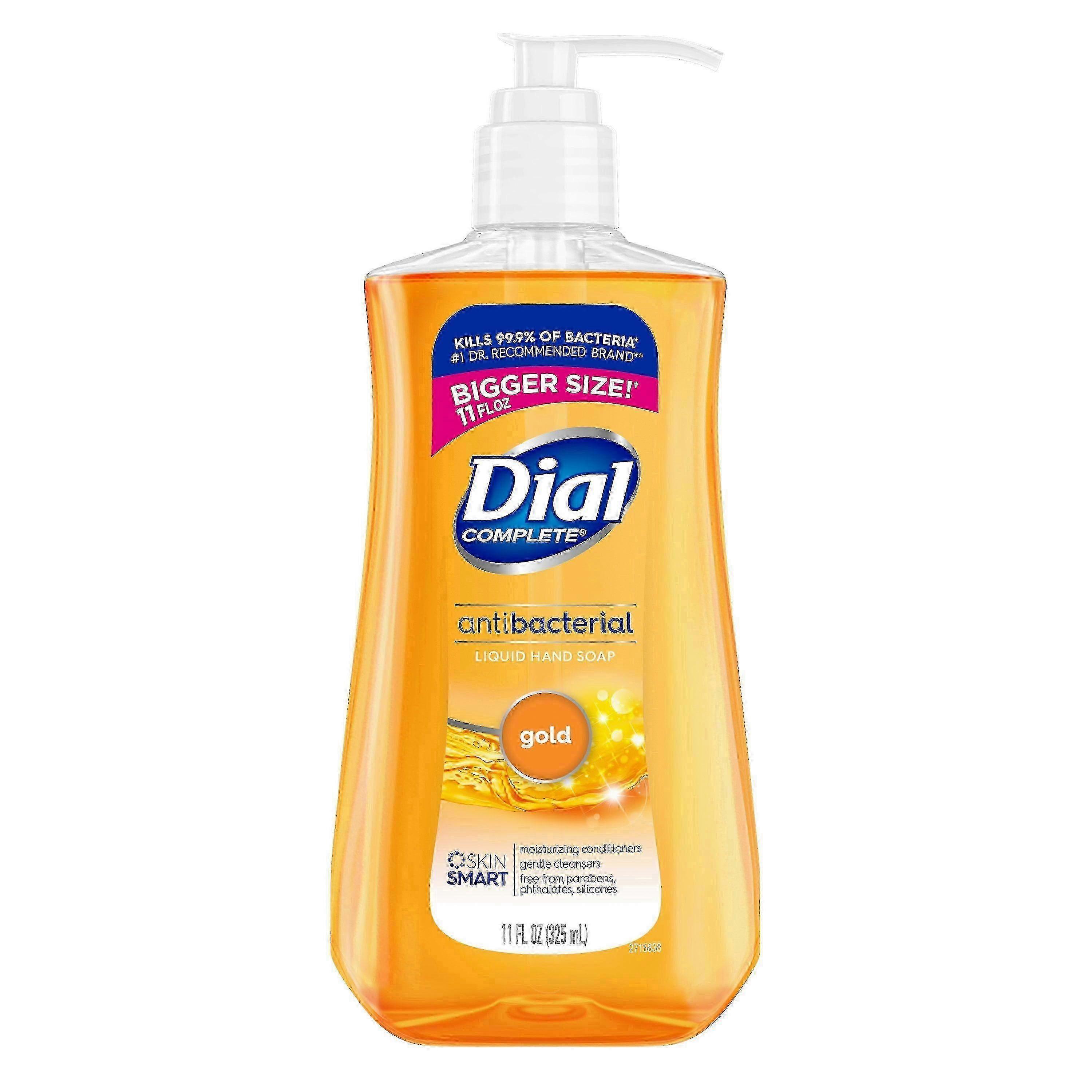 Dial antibacterial liquid hand soap, gold, 11 oz