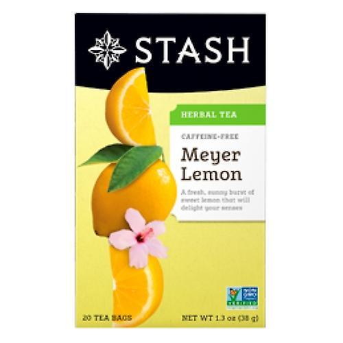 Stash Tea Meyer Lemon Tea Caffeine Free, 20 Bags (Pack of 1)