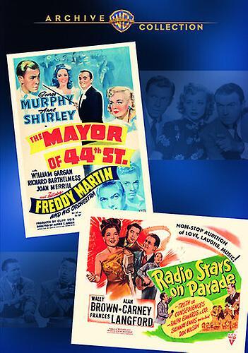 Warner Archives The Mayor of 44th Street / Radio Stars on Parade  [DVD REGION:1 USA] Full Frame, Mono Sound USA import