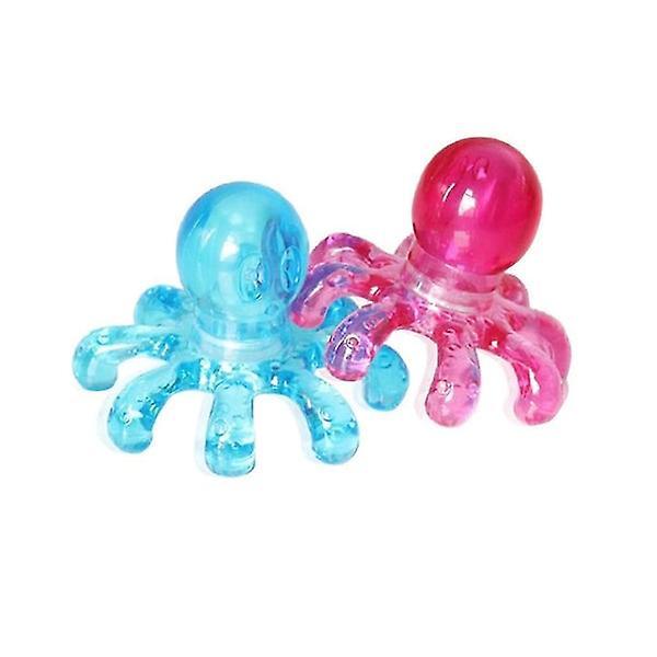 Hsmy Octopus Scalp Massager Set - Therapeutic, 2 Pieces