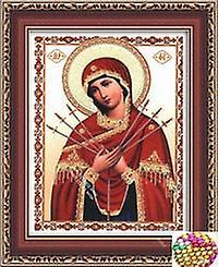 Slowmoose Diy Religion Icon Cross Stitch Diamond Embroidery Rhinestones Painting 30*40cm