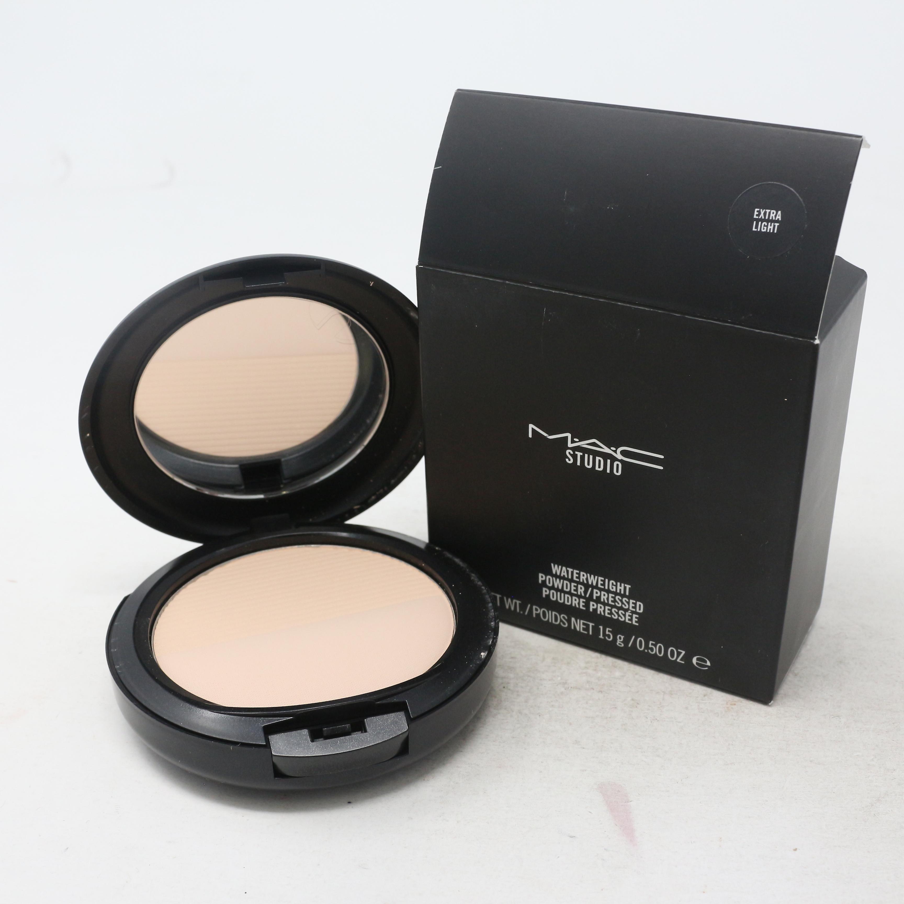 Mac Waterweight Powder/Pressed  0.5oz/15g New With Box Dark