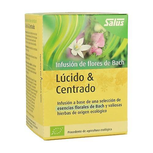 Salus Bach Flowers Lucid and Centered Infusion 15 infusion bags