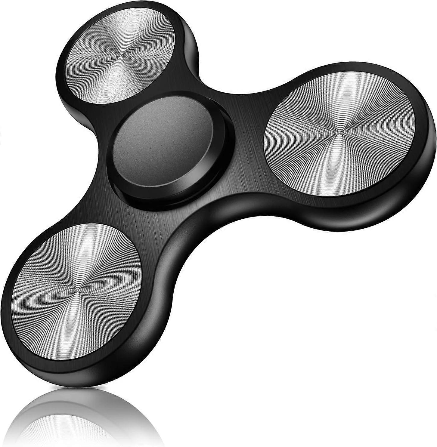 Heyone Fidget Spinner Toy Ultra Durable Stainless Steel Bearing High Speed Precision Metal Material Hand Spinner Focus Anxiety Stress Relief