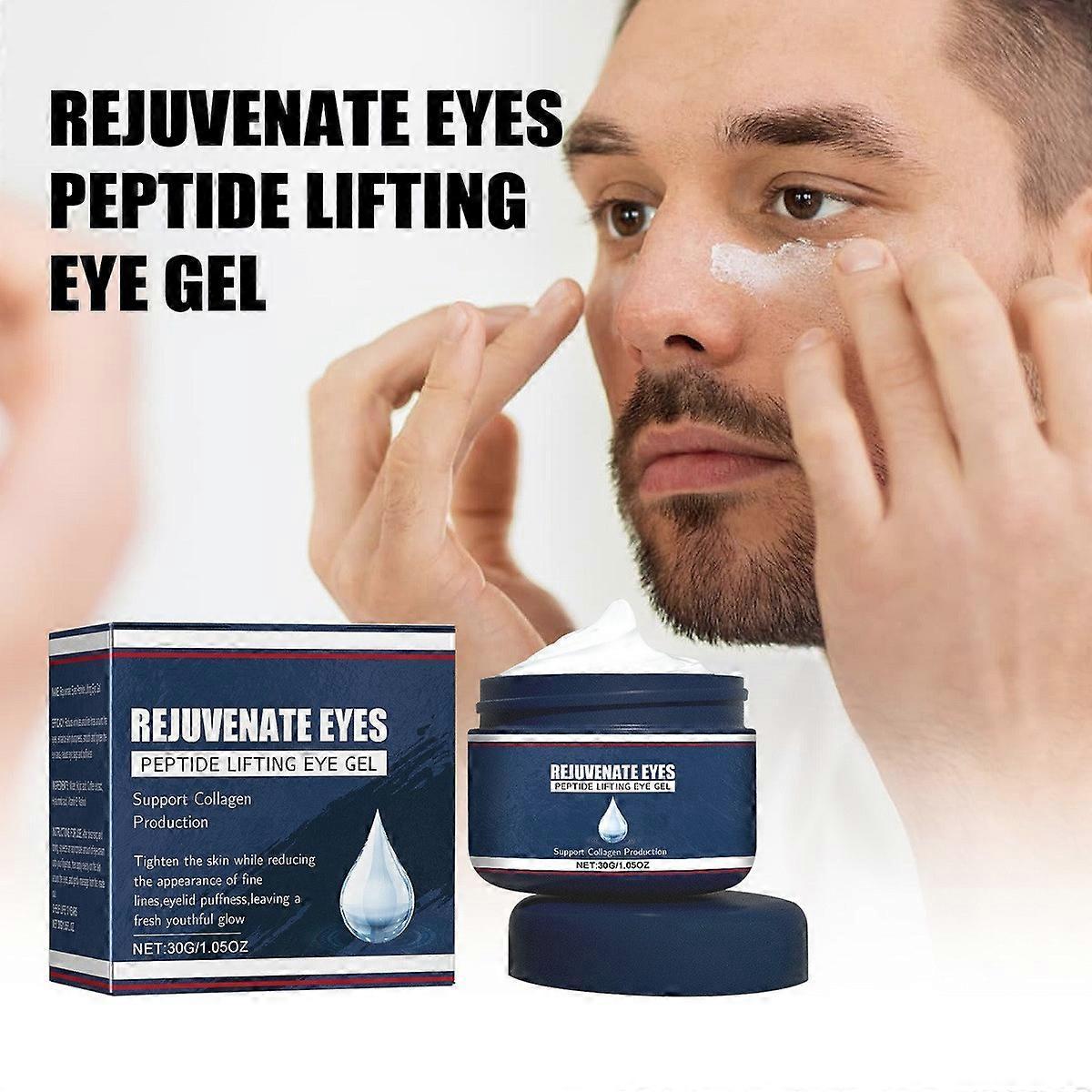 Unbrand Rejuvenate Eyes Peptide Lifting Eye Gel, Awaken Peptide Lifting Eye Gel, Anti-Ageing Firming Eye Cream for Wrinkles Dark Circles Puffiness ...