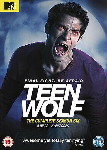 Teen Wolf The Complete Season Six DVD (2017) Tyler Posey cert 15 6 discs - Region 2