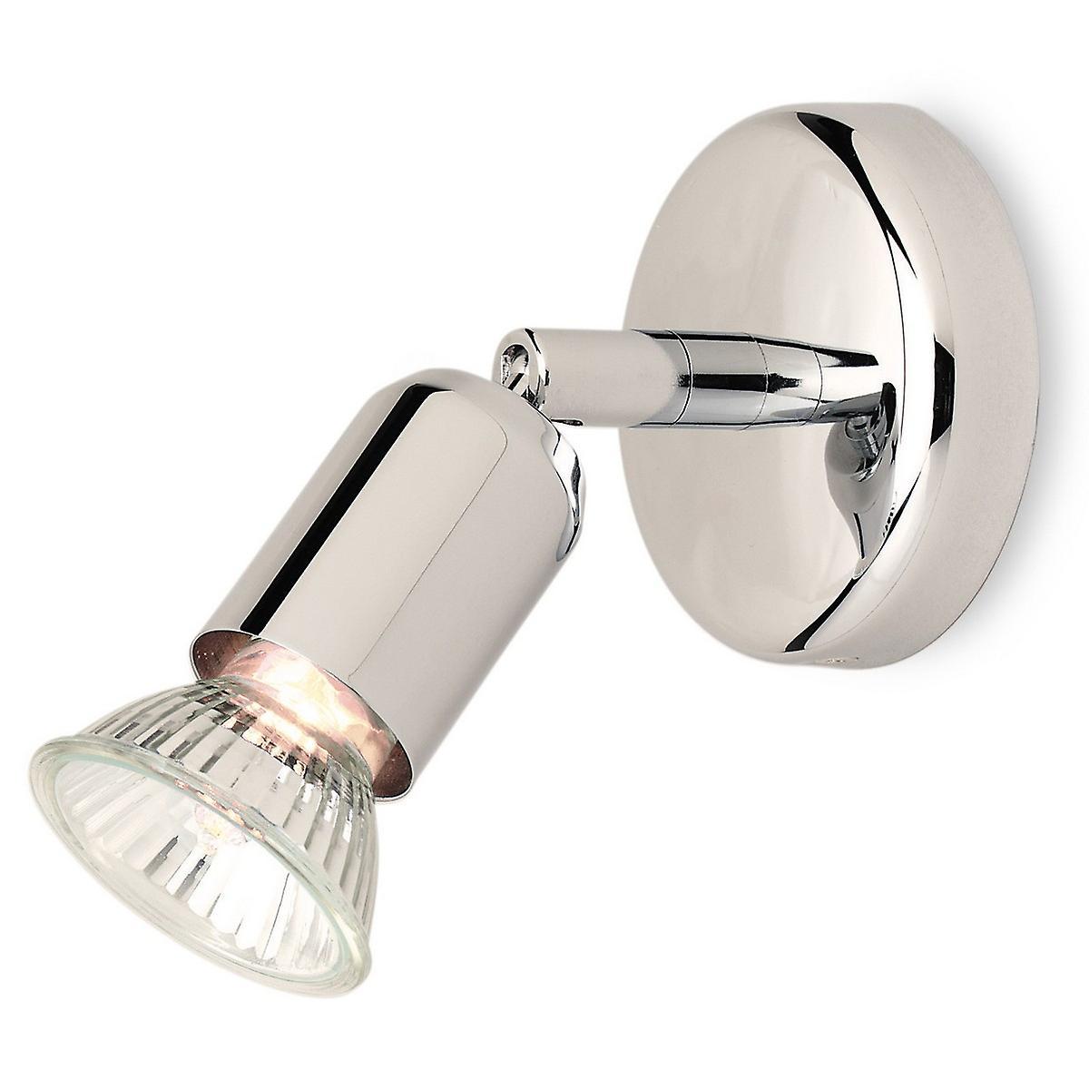 Runner 1 Light Single Spotlight Chrome GU10