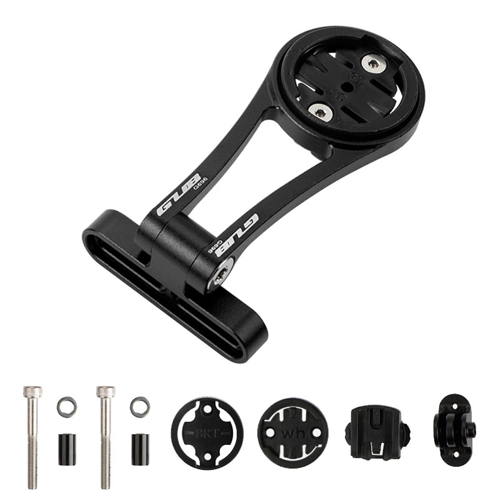 Gub Bike Computer Mount Extend Aluminum Alloy Lightweight Adjustable Black Model 1