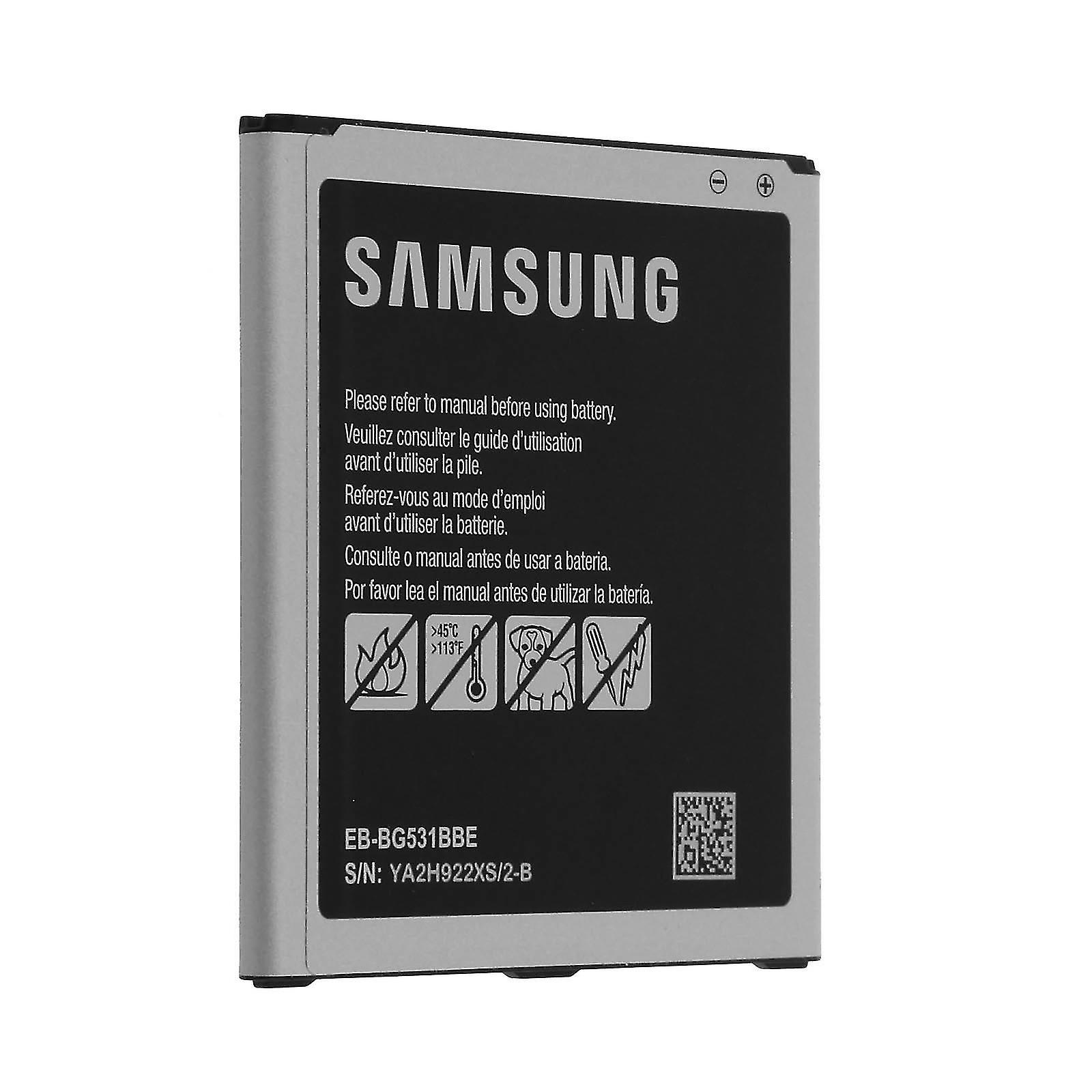 Battery for Samsung Galaxy J3/ J5, EB-BG531BBE 2600mAh Replacement Battery Black