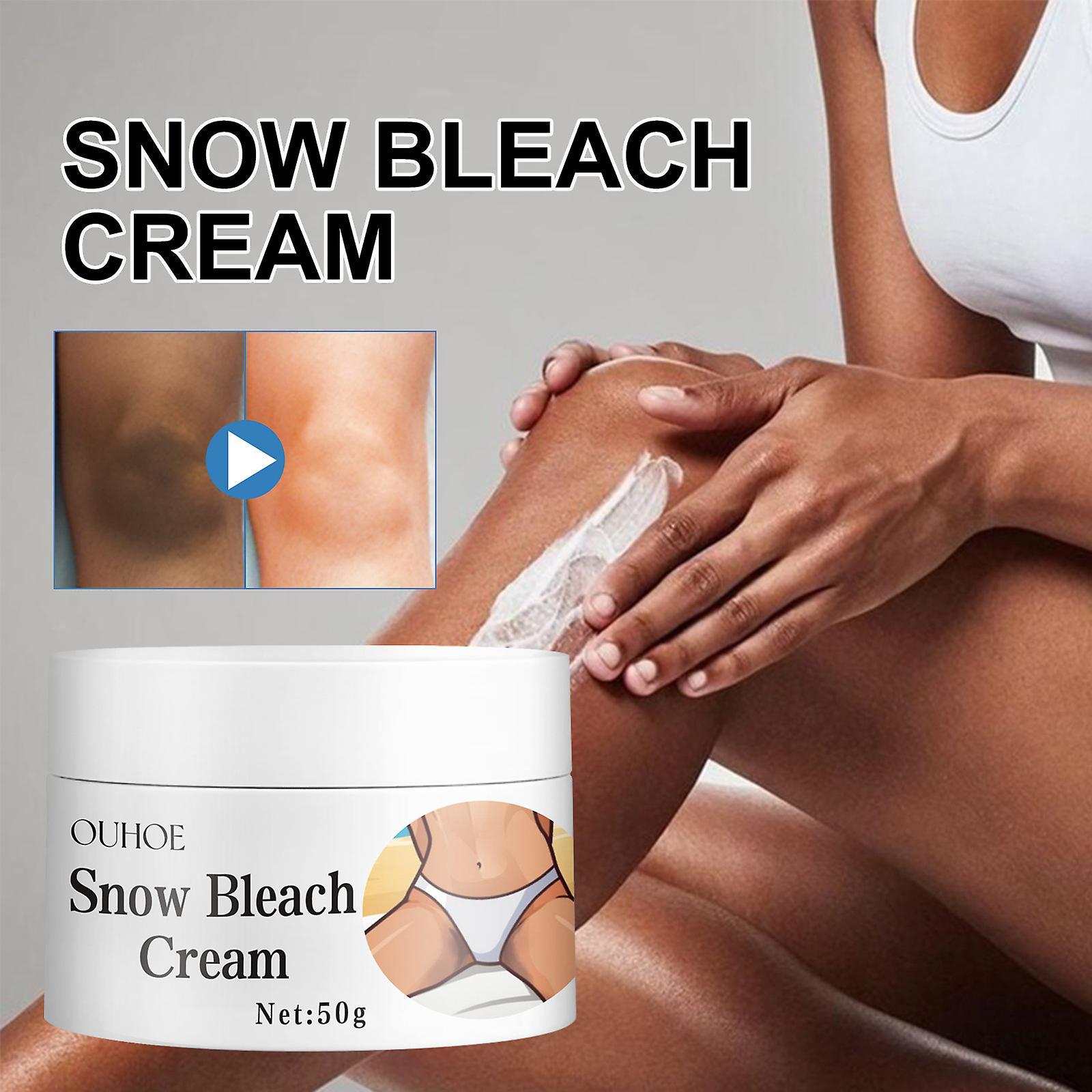 Baodan Snow Bleach Cream,White And Private Cream Brightens Armpit, Inner Thigh, Skin Lightening And Black Removing Cream