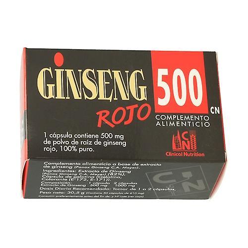 Cn Red Ginseng 500 50 capsules of 500mg