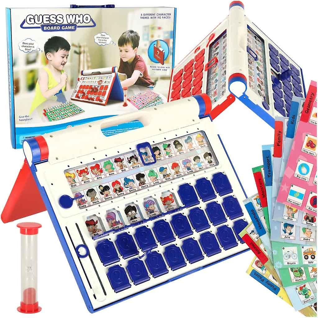 Pricenet Family Games Guess Who? Guess what? 8 game boards