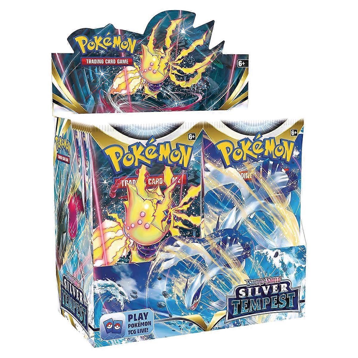 Unbrand Pokmon TCG: Sword & Shield Silver Tempest Incremental Display Case