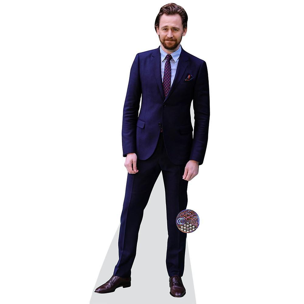 Celebrity Cutouts Tom Hiddleston (Beard) Cardboard Cutout (life size OR mini size). Standee. Stand Up. Mini Cutout