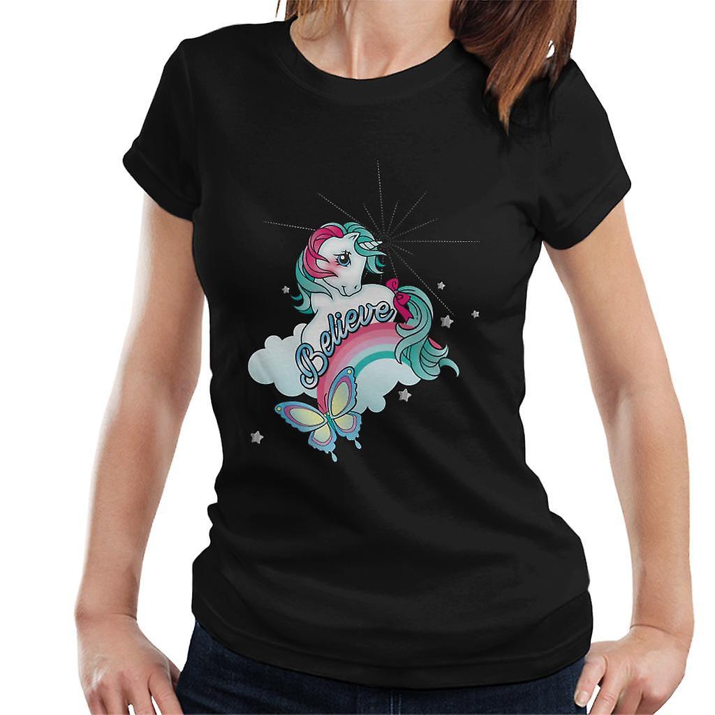 My Little Pony Believe Women's T-Shirt Black Large