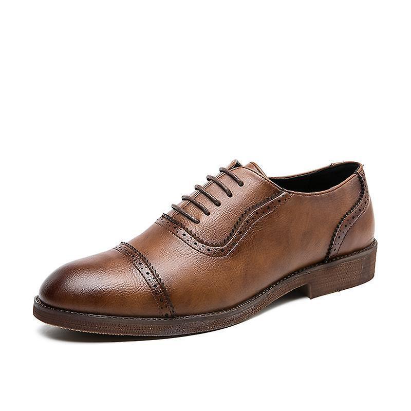 Mickcara men's oxford shoe 583ibrs Brown Eu38